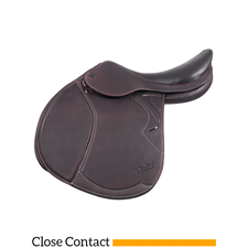 M.Toulouse Patrice Platinum Close Contact Saddle w/ Genesis Tree 9101