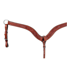 Circle Y Julie Goodnight Floral/Diamond Tooled Chest Collar 4259-11