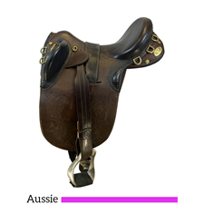 14 Inch Used Colin Dangaard Australian Saddle