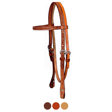 Billy Cook Floral Headstall 11-951