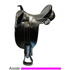 15.5Inch Used Custom Australian Saddle