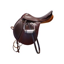 17.5Inch Used Stubben All Purpose Saddle VSS Roxane